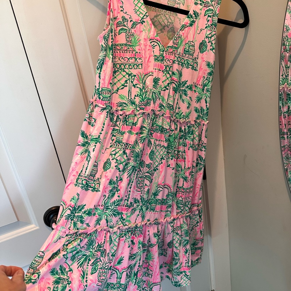 Pink and Green Lilly dress. XXS